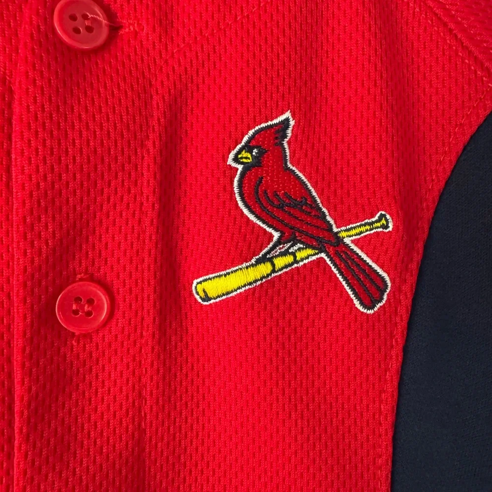 Nike St. Louis Cardinals Kids Bodysuit - Picture 3 of 8